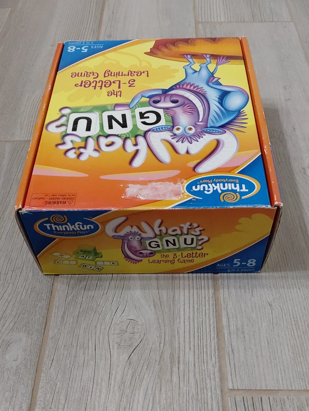 What's GNU? Think Fun the 3-Letter Learning Game